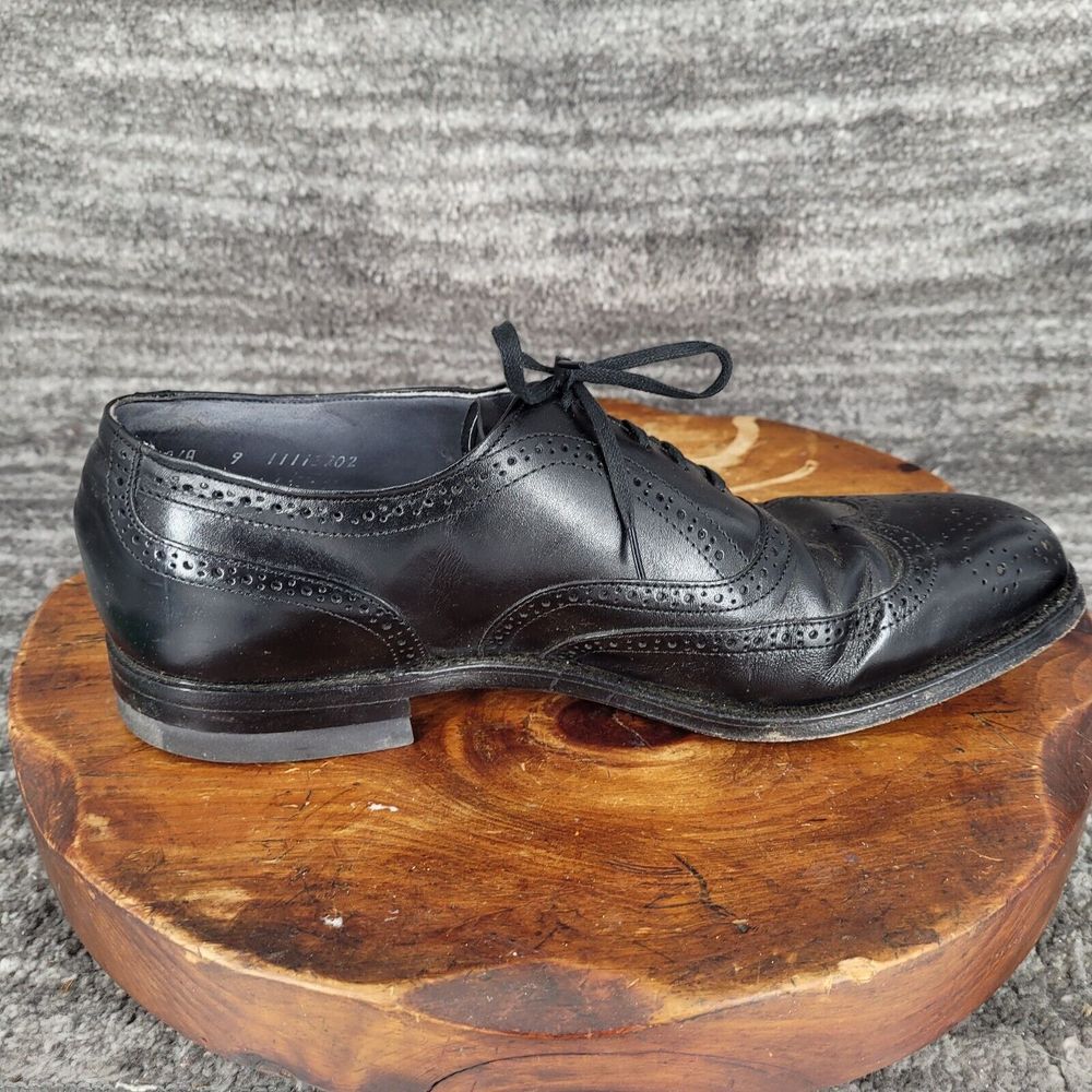 Sebago Vintage Roamers Dover Oxford Black Leather Dress Shoes w/Box Mens Size 11 - Picture 7 of 12